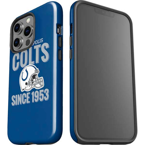 NFL Indianapolis Colts Helmet iPhone 15 Pro Impact Case